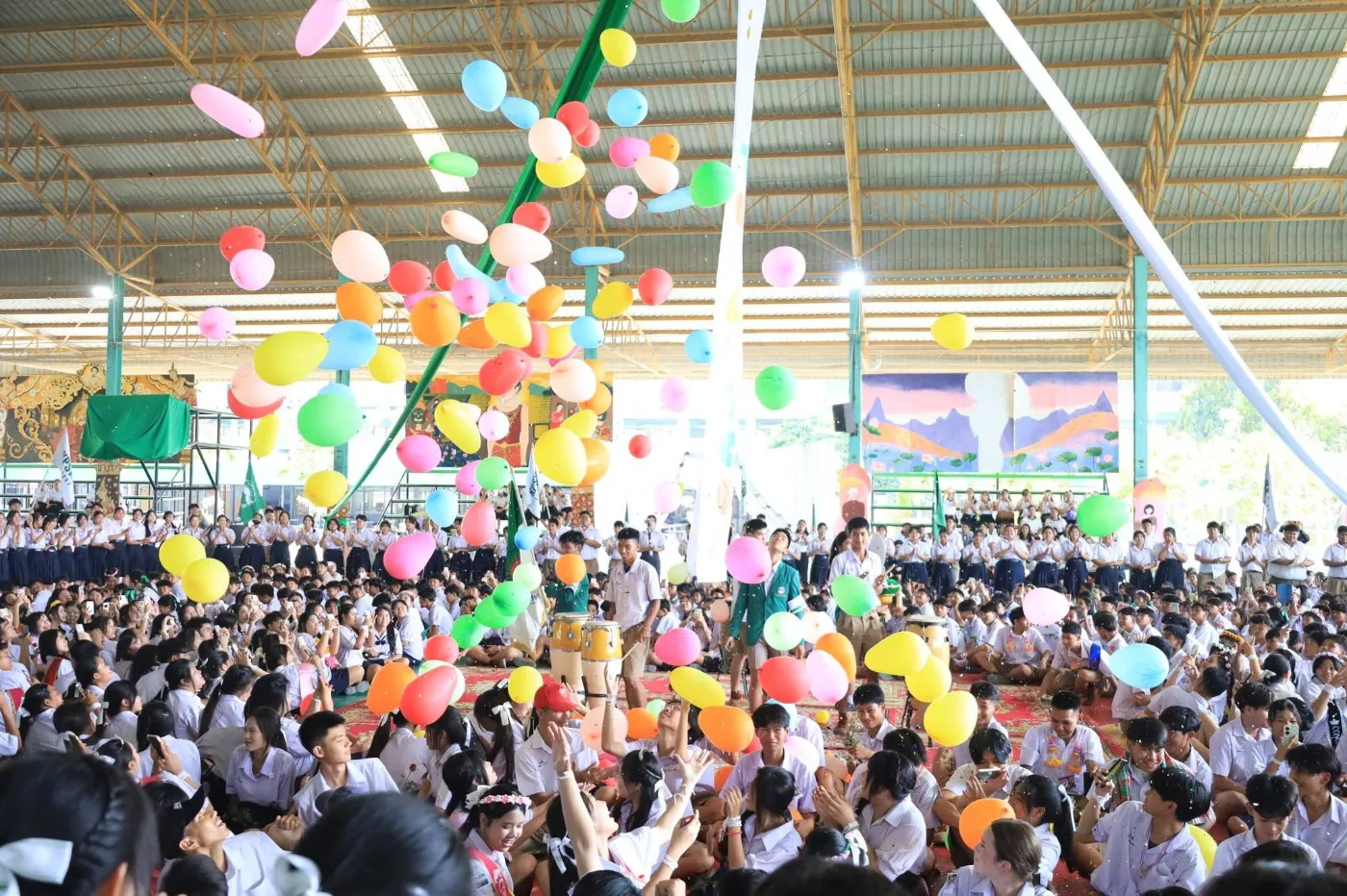 ภาพบรรยากาศโรงเรียนกำแพงแสนวิทยา 1