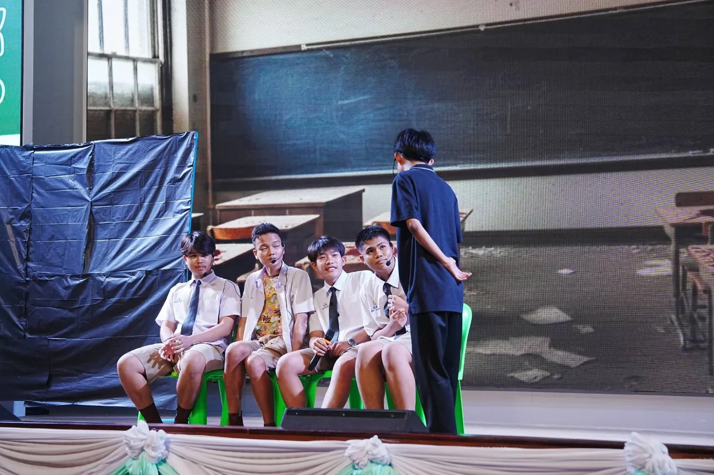 ภาพบรรยากาศโรงเรียนกำแพงแสนวิทยา 3